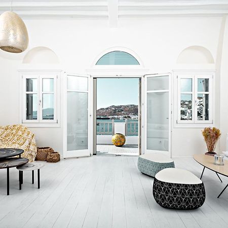 Pnoe Vila Mykonos Town Exterior foto