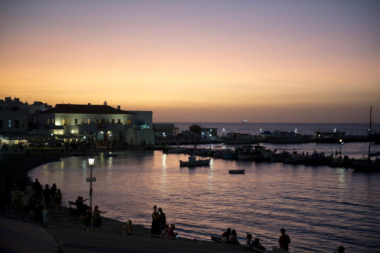 Pnoe Vila Mykonos Town Exterior foto