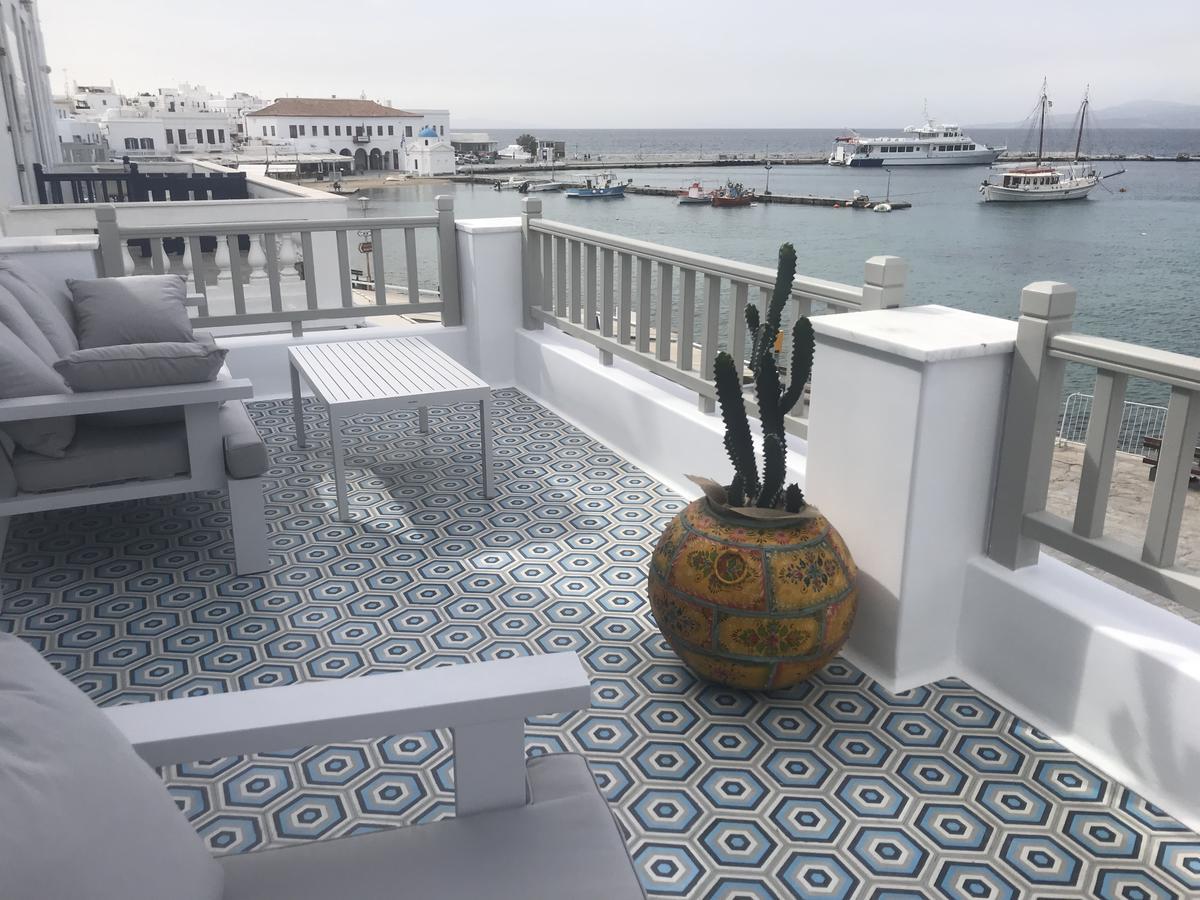 Pnoe Vila Mykonos Town Exterior foto