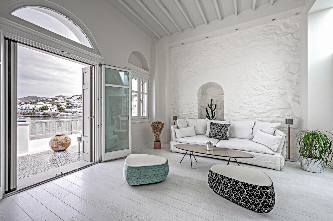 Pnoe Vila Mykonos Town Exterior foto